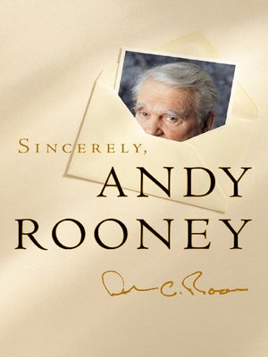 cover image of Sincerely, Andy Rooney